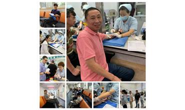 開心 舒心 安心，全員體檢18年